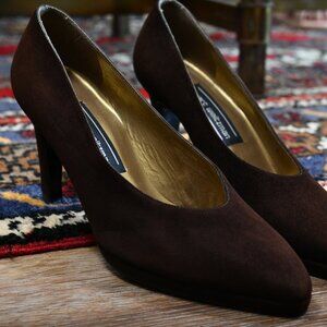 Stuart Weitzman | Vintage suede heels, size 6B